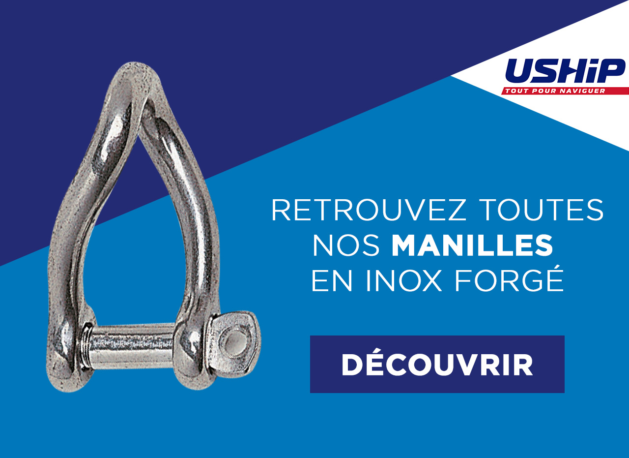 manille inox forgé