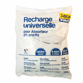 RECHARGE ABSORBEUR D'HUMIDITÉ 450G - SEKOFIRST