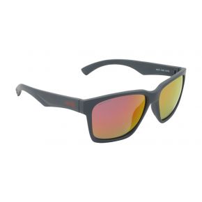 LUNETTES ANDY POLARISANT GRIS MATE/ROUGE