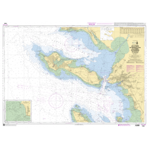 7404-CA MAPA PLANO : COSTA OESTE DE FRANCIA DESDE POINTE DU GROUIN DU COU HASTA POINTE DE CHASSIRON - PERTUIS BRETON ET D'ANTIOCHE