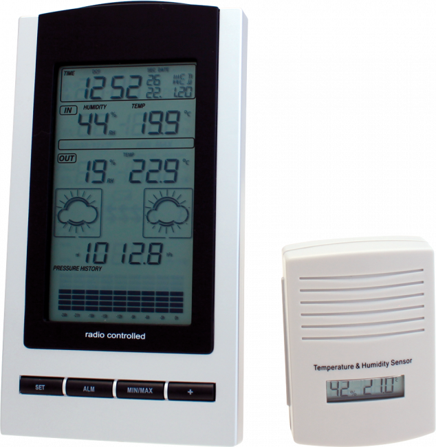 Capteur de température en inox pour stations météorologiques